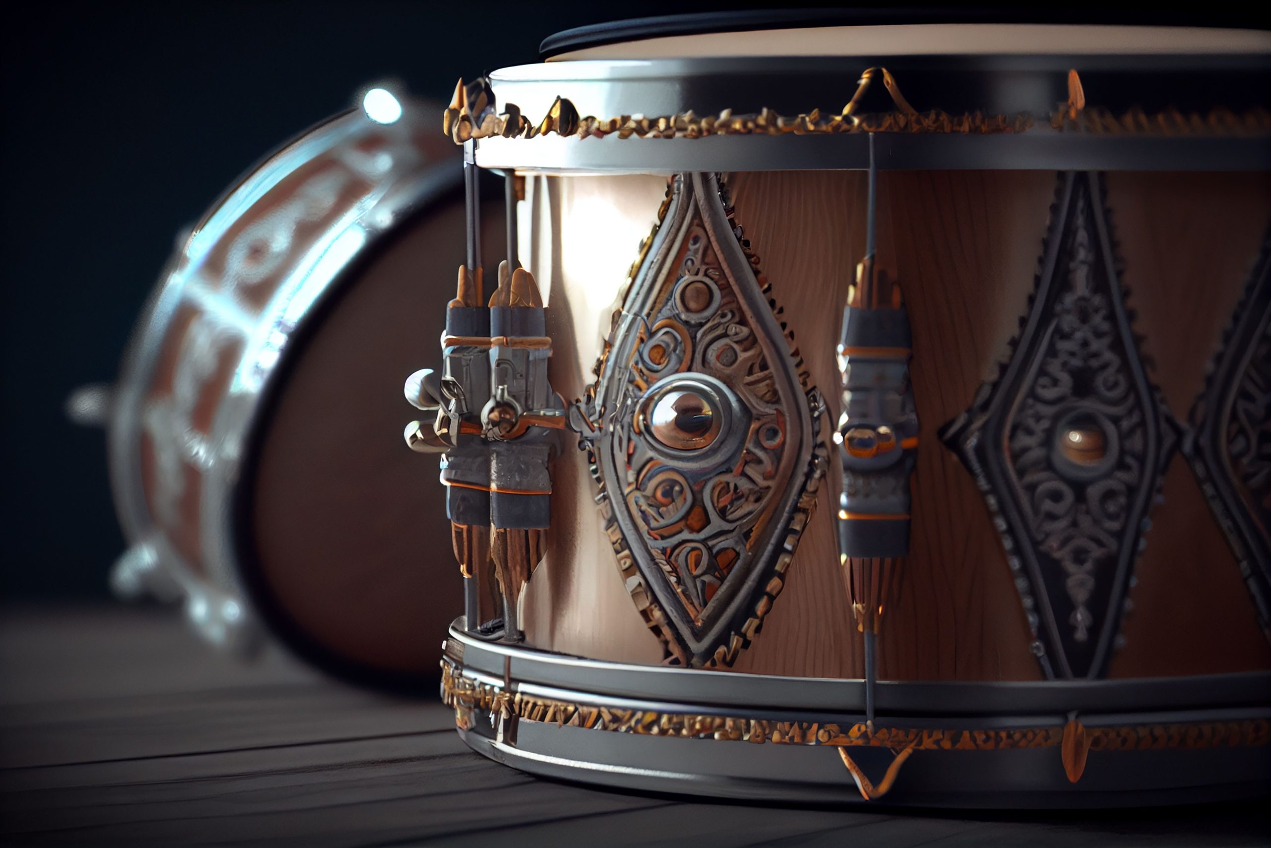 Scimitar Drum Design